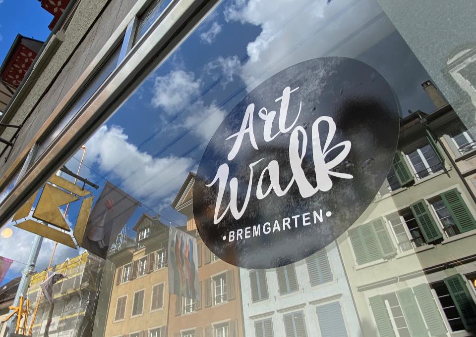ArtWalk mit Spiegelbild von Bremgarten